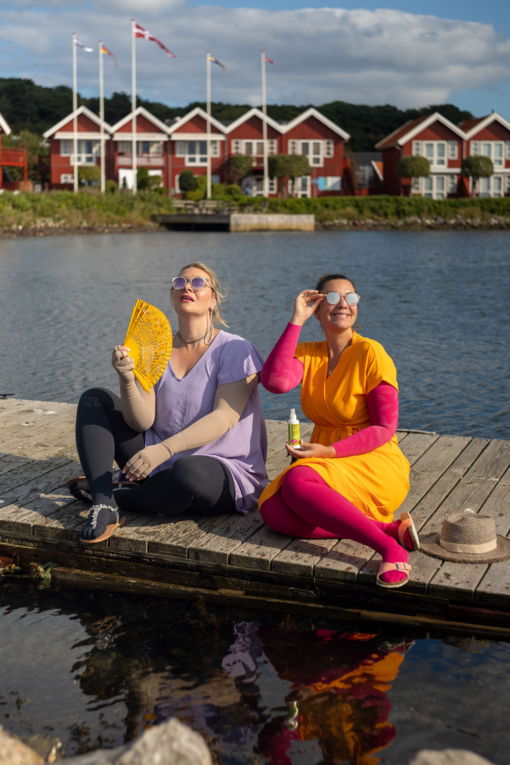 Mit kühlem Kopf durch den Sommer in Kompression